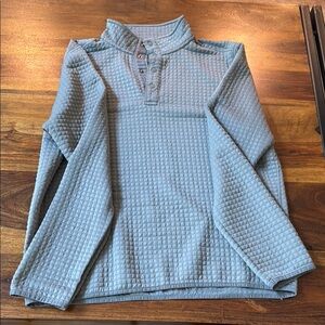 Gray Rhone Quilted Pullover size L